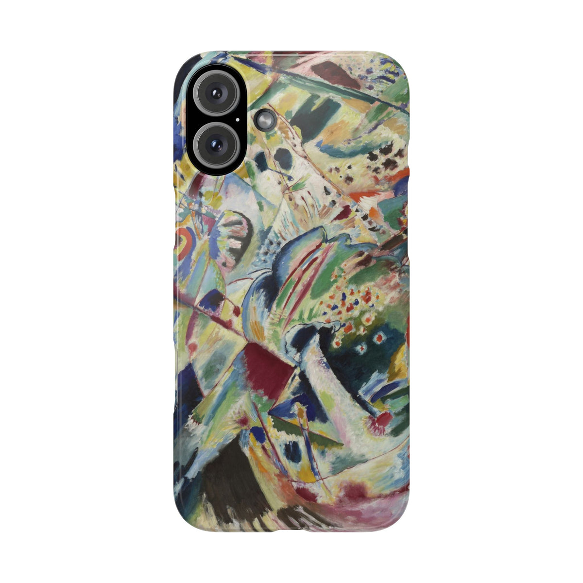Panel for Edwin R. Campbell No. 4 by Vasily Kandinsky - iPhone Slim Case