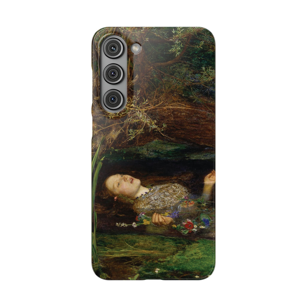 Ophelia by John Everett Millais - Samsung Slim Case