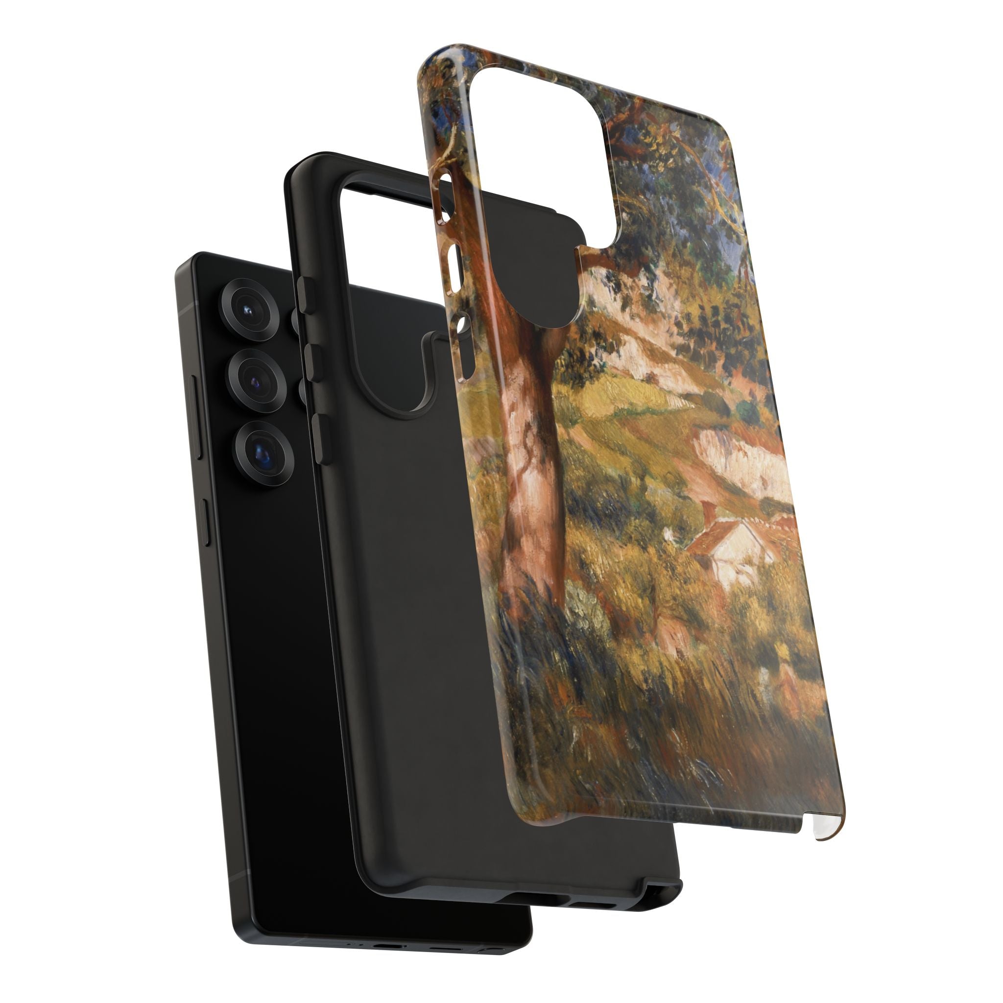 Paysage a La Roche Guyon by Pierre Auguste Renoir - Samsung Tough Case