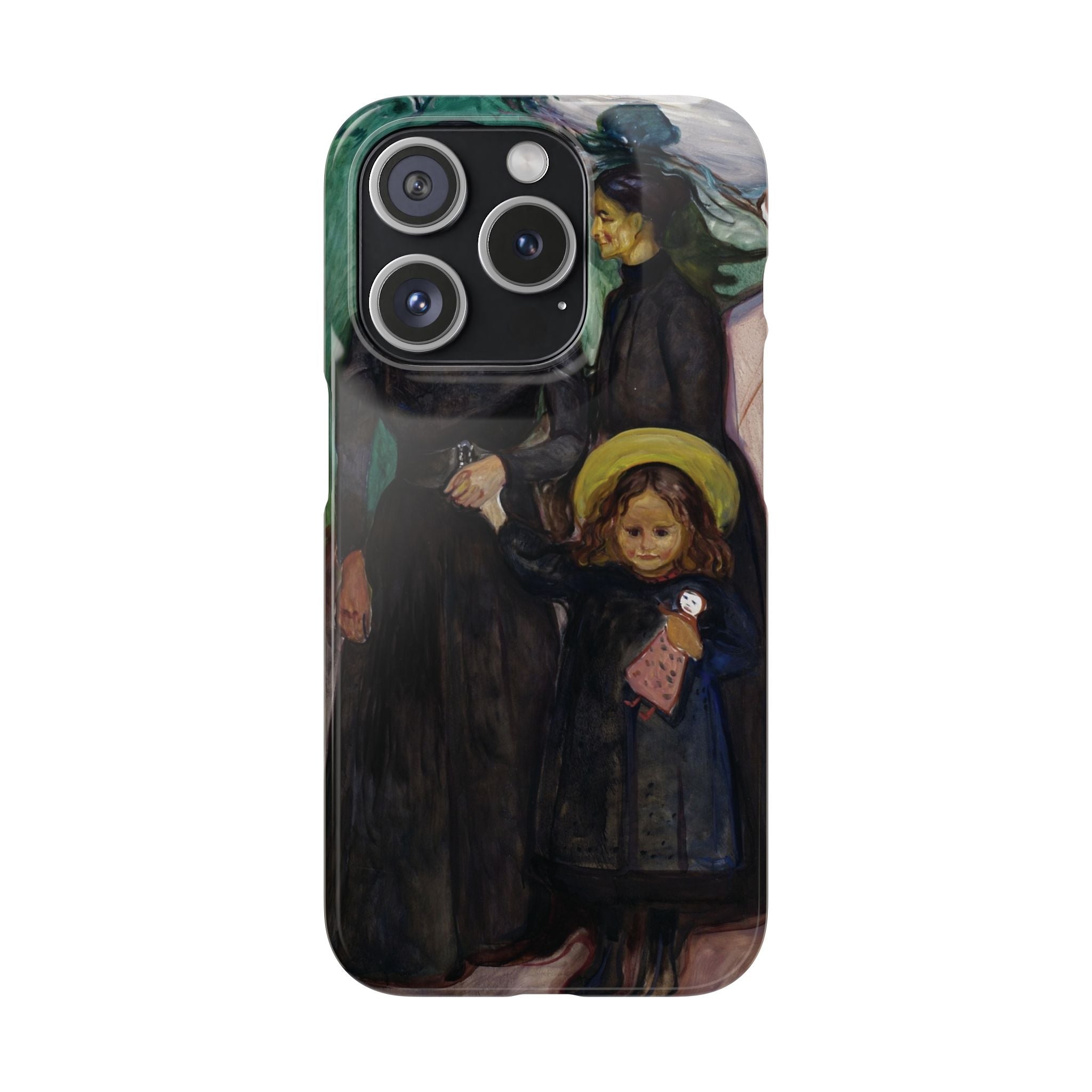 The Family by Edvard Munch - iPhone Slim Case
