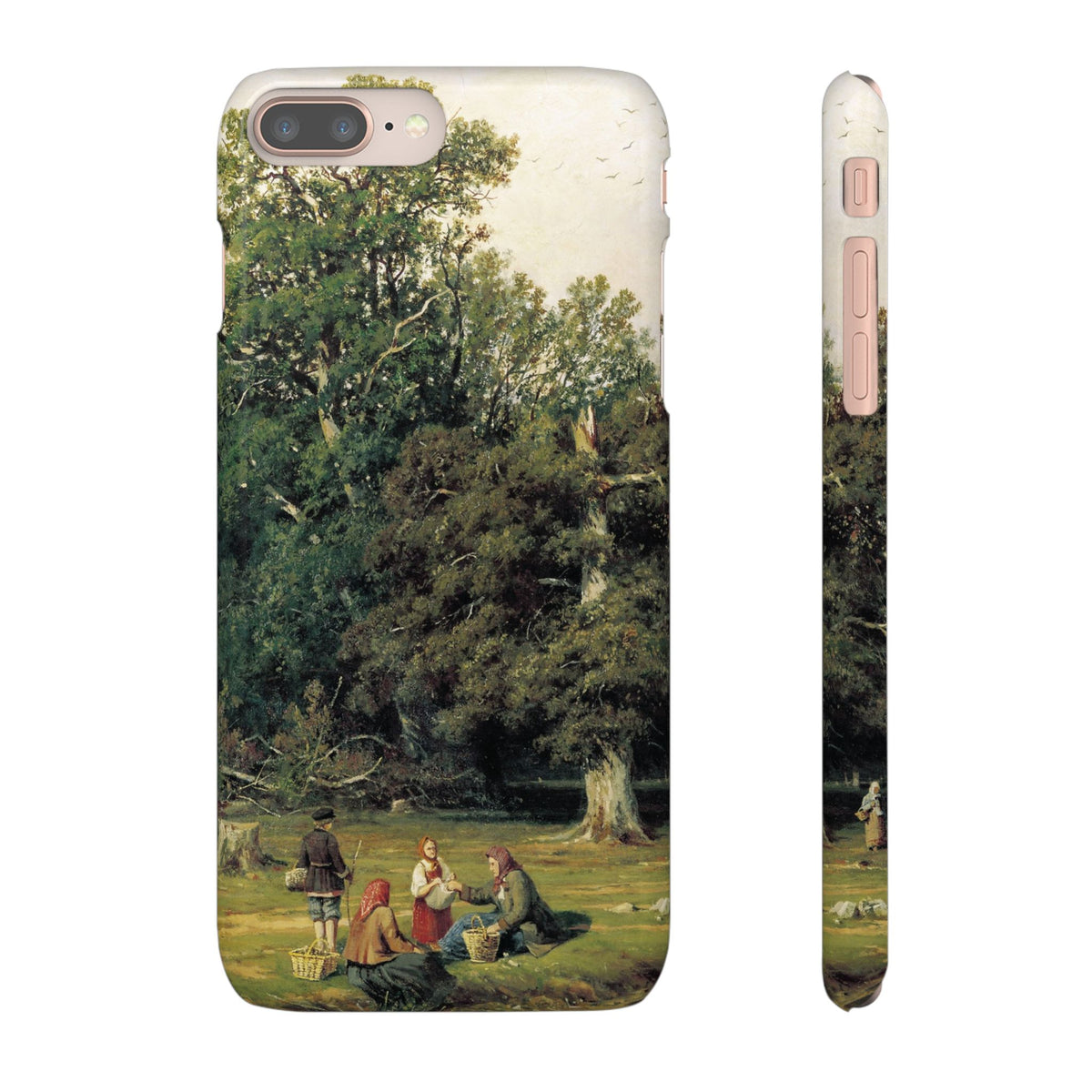 For Mushrooms by Ivan Ivanovich Shishkin - iPhone Slim Case