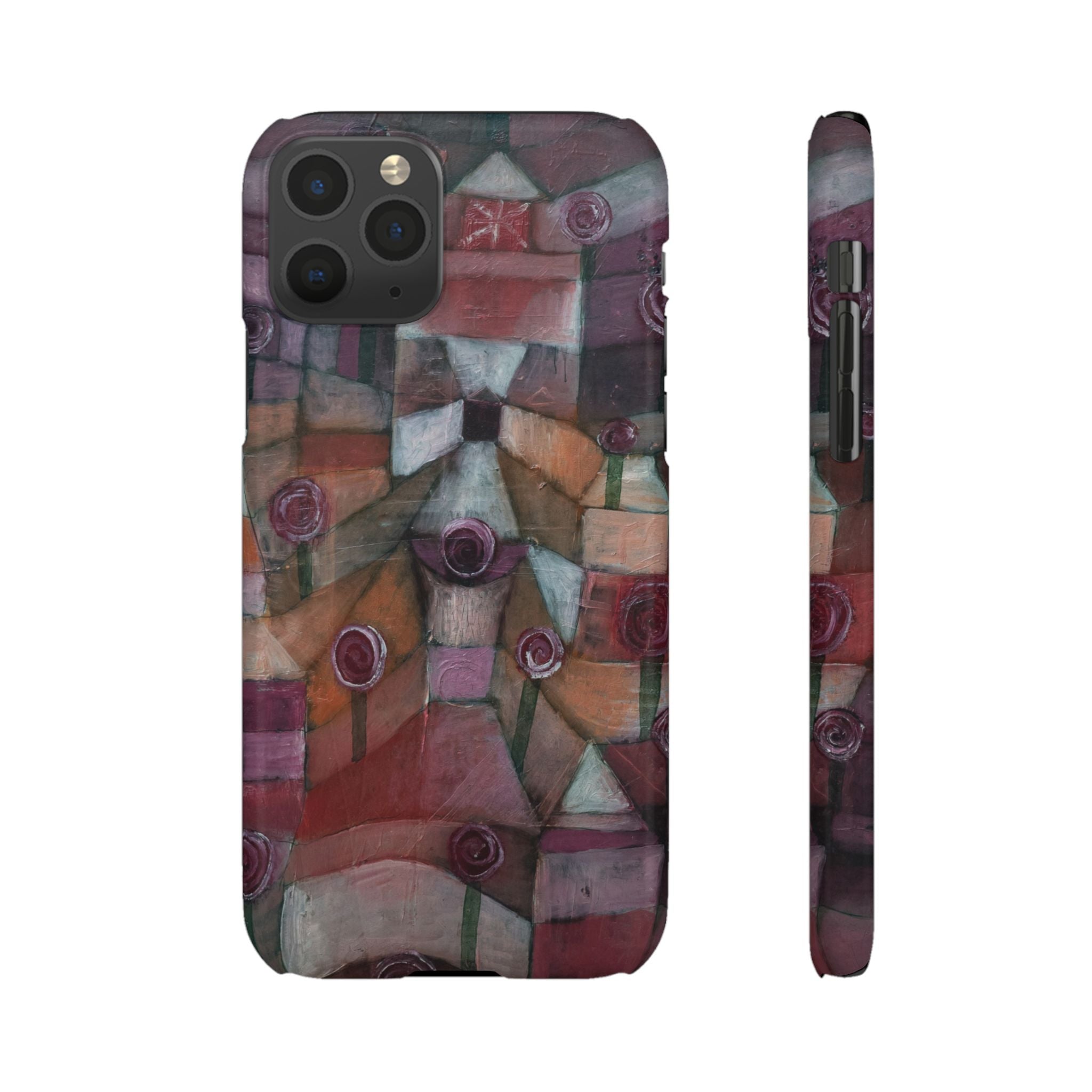 Rose Garden by Paul Klee - iPhone Slim Case