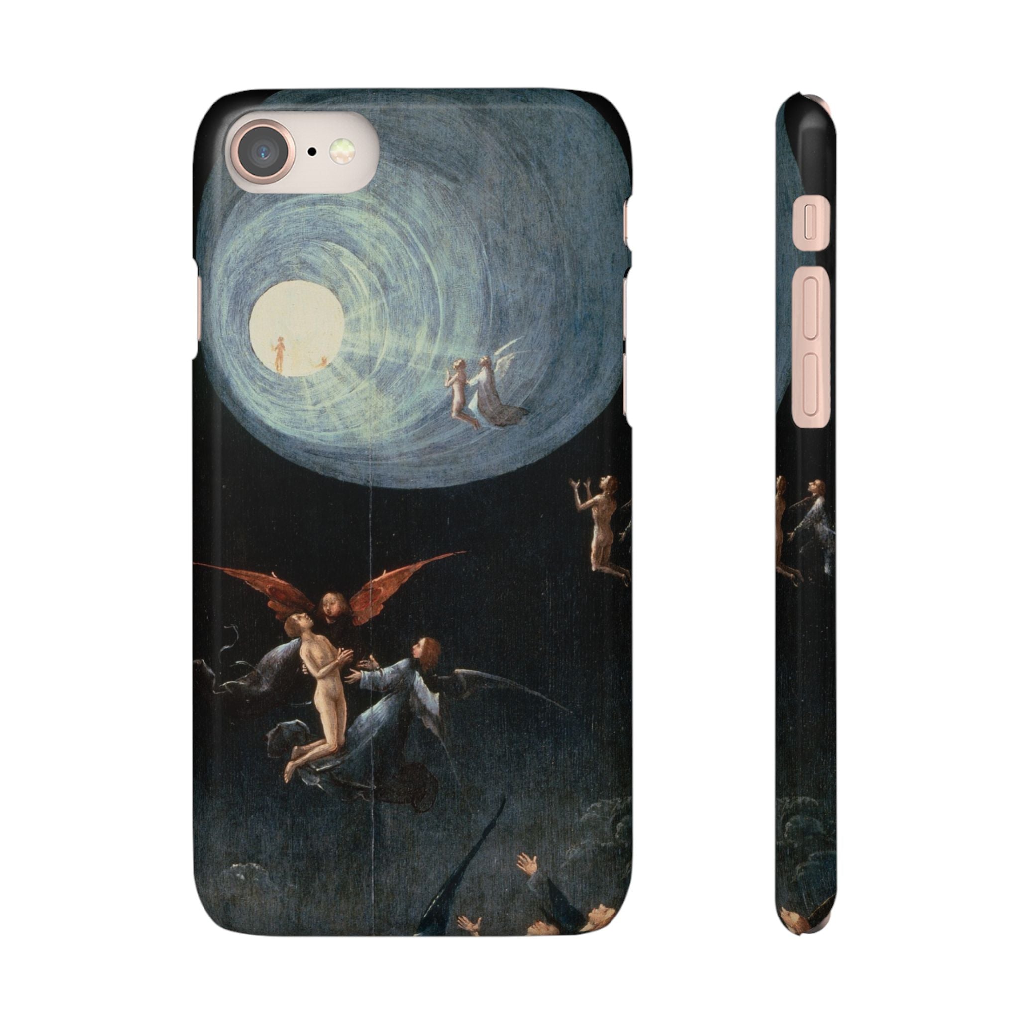 Visions of the Hereafter Ascent of the Blessed by Hieronymus Bosch - iPhone Slim Case