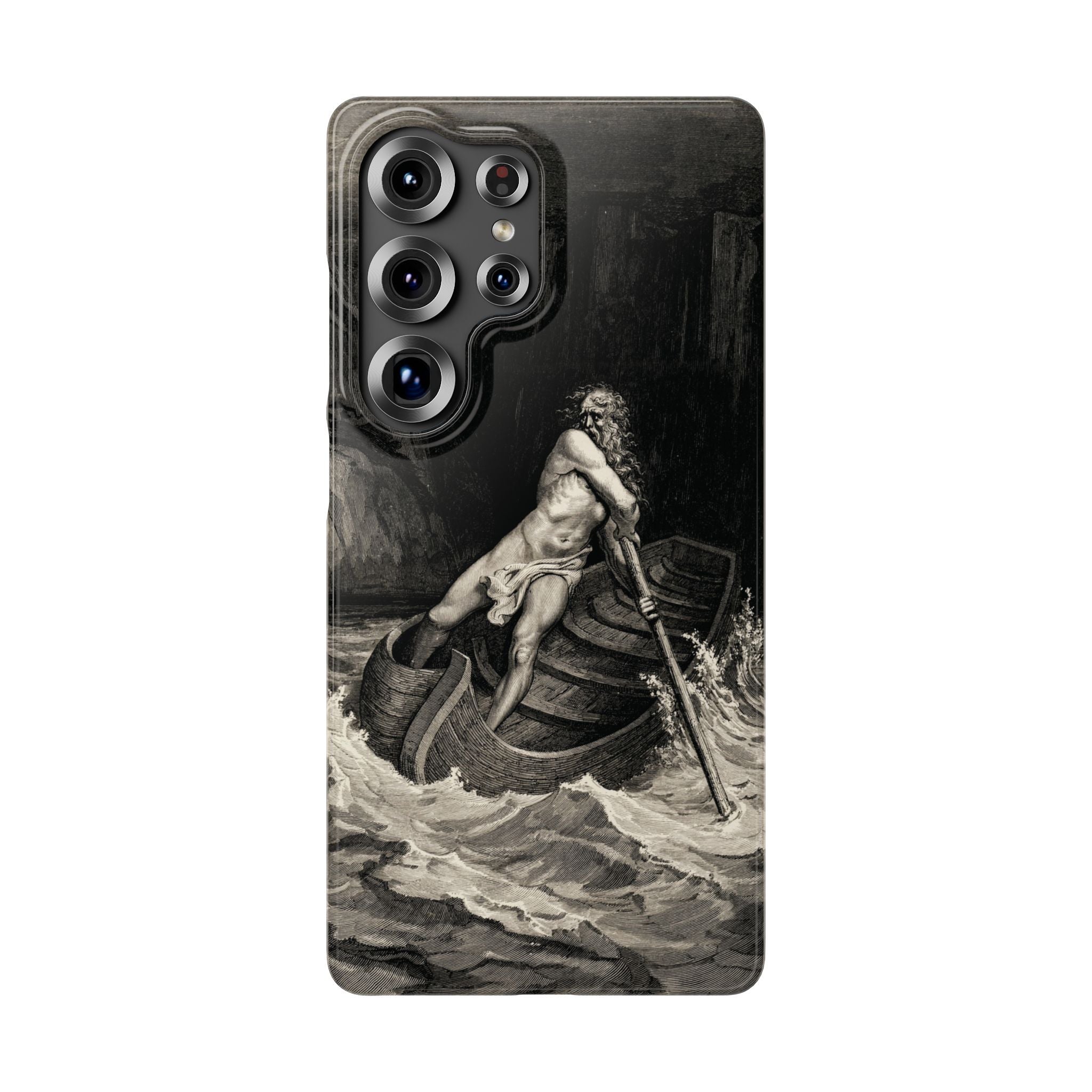 Canto III – Charon by Gustave Doré - Samsung Slim Case