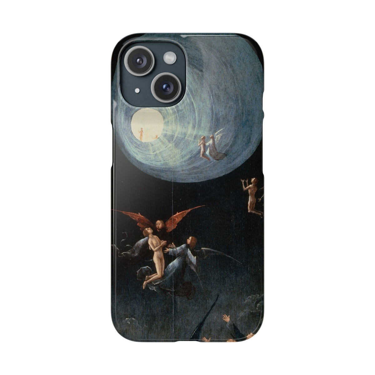 Visions of the Hereafter Ascent of the Blessed by Hieronymus Bosch - iPhone Slim Case