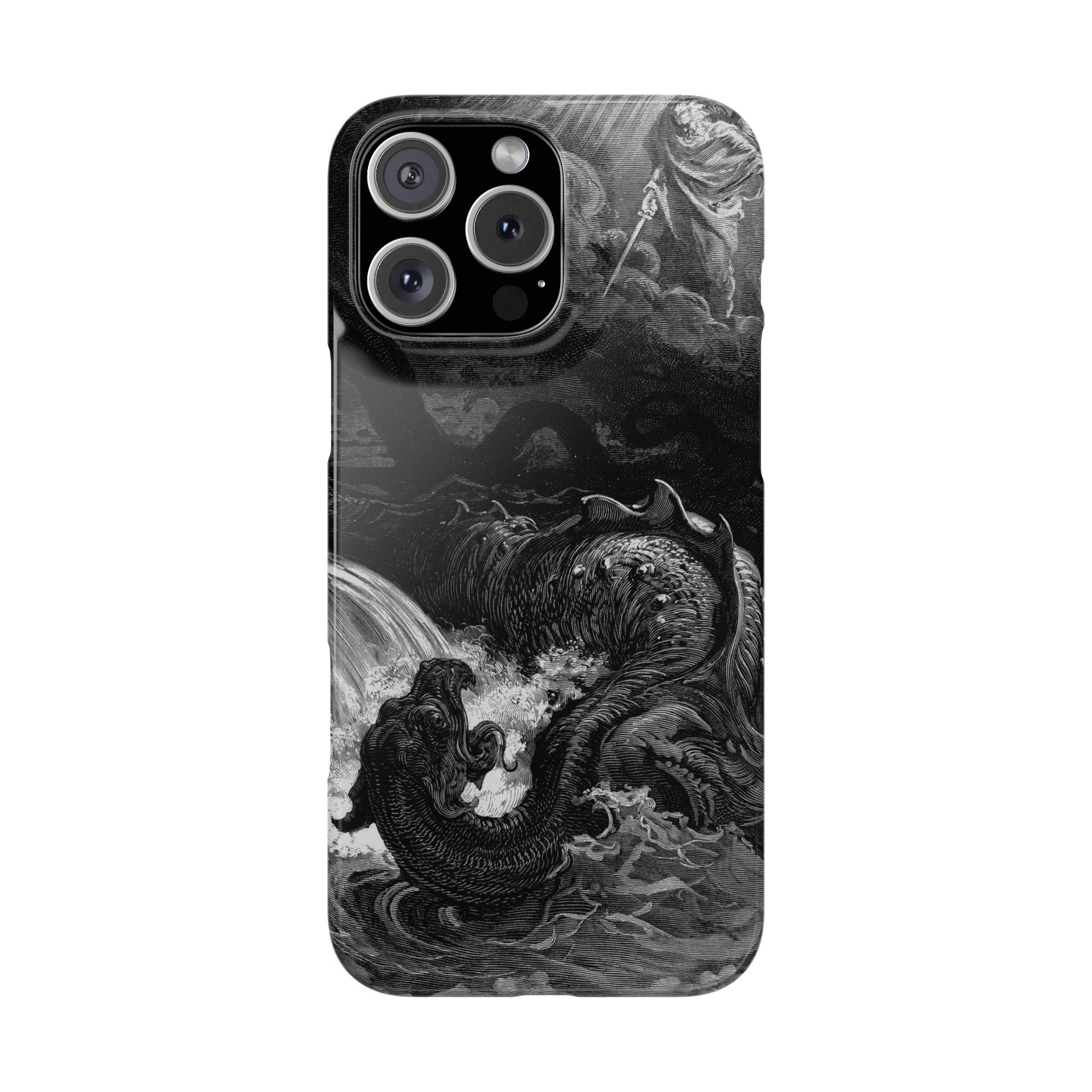 The Destruction of Leviathan by Gustave Doré - iPhone Slim Case