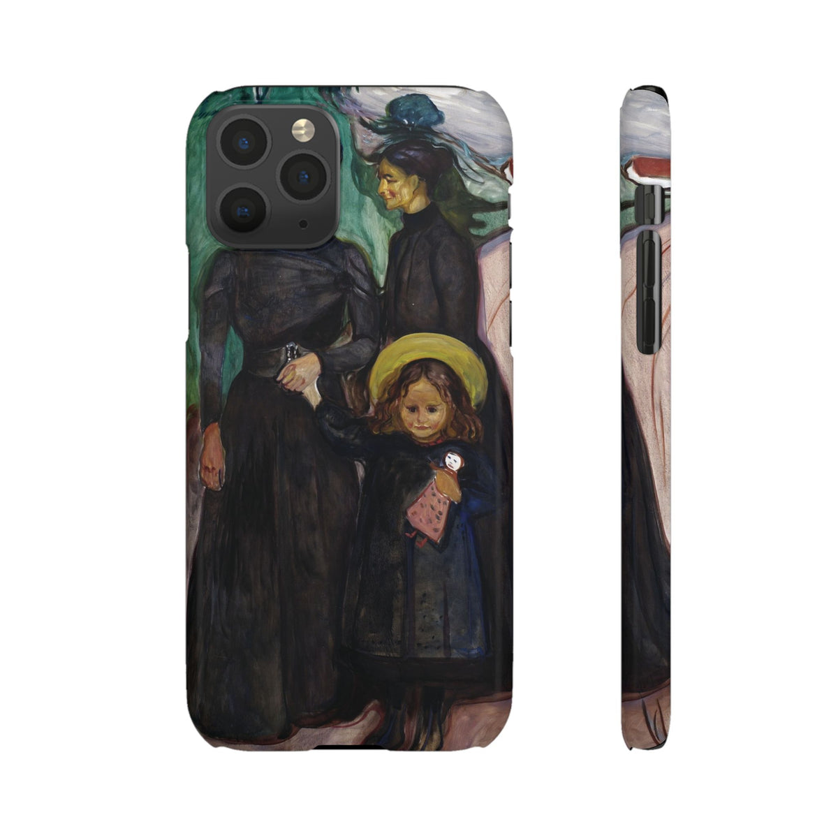 The Family by Edvard Munch - iPhone Slim Case