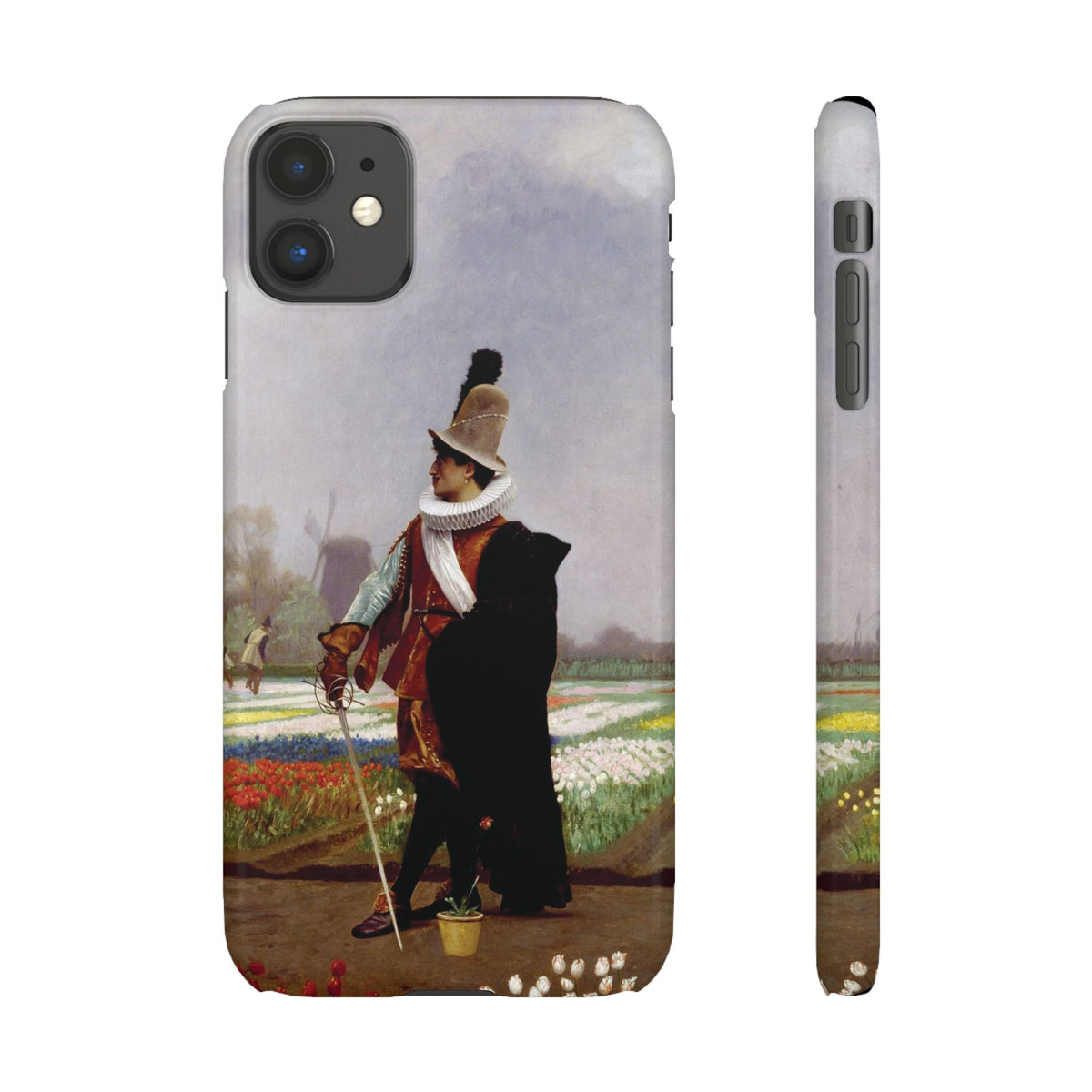 The Tulip Folly by Jean-Leon Gerome - iPhone Slim Case