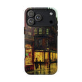 Boar Lane Leeds by John Atkinson Grimshaw - iPhone Tough Case