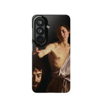 David with the Head of Goliath by Caravaggio - Samsung Slim Case