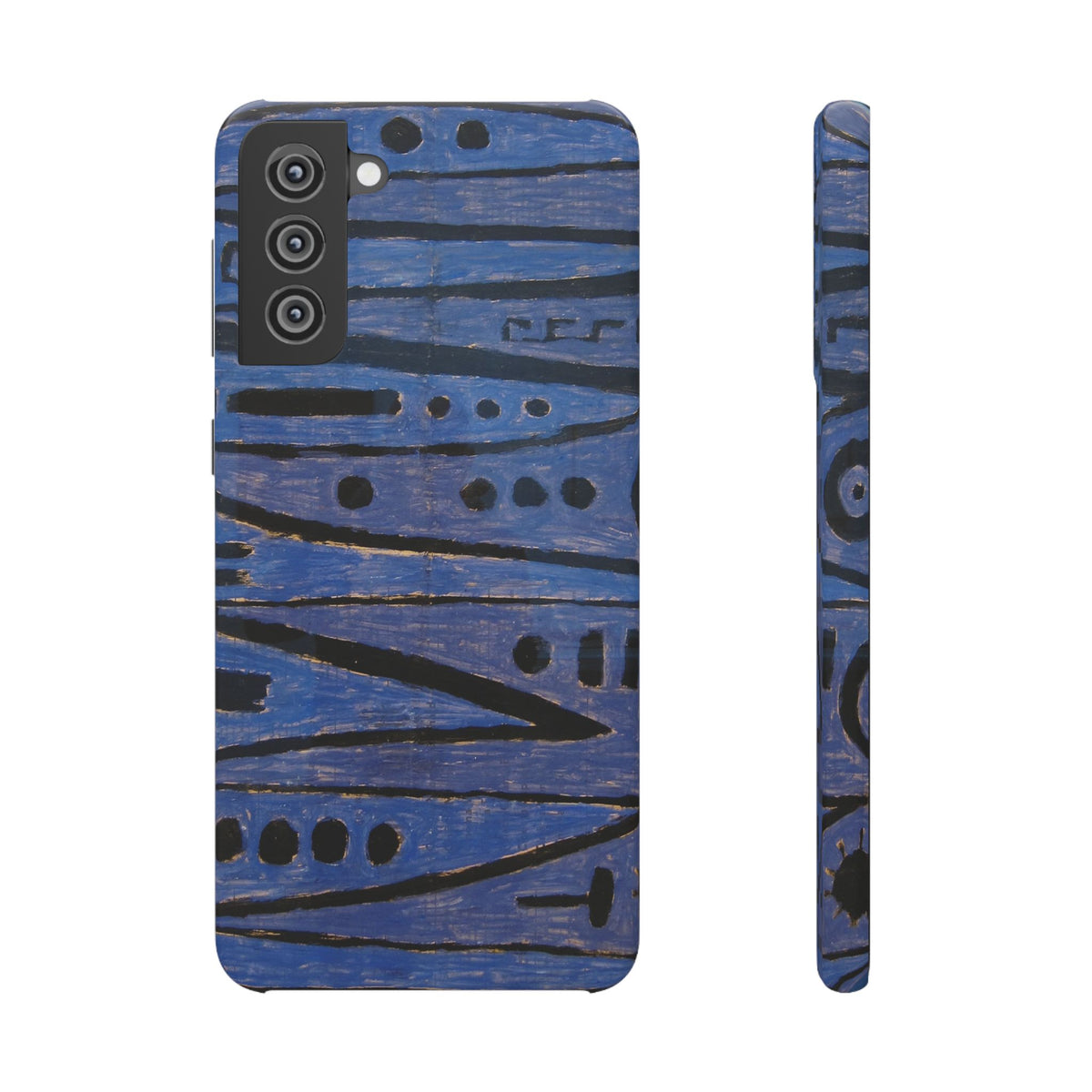 Heroic strokes of the bow by Paul Klee - Samsung Slim Case