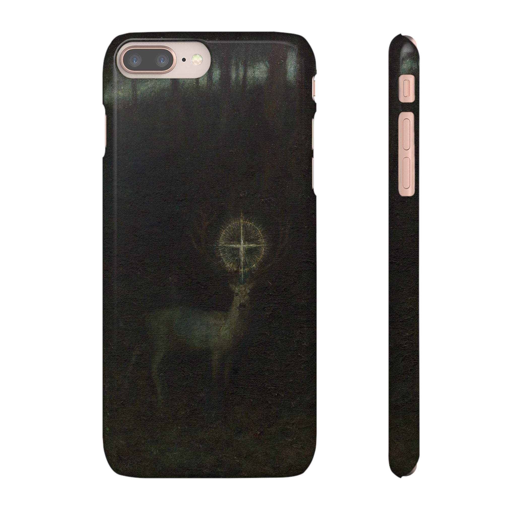 The Vision of Saint Hubert by Franz von Stuck - iPhone Slim Case