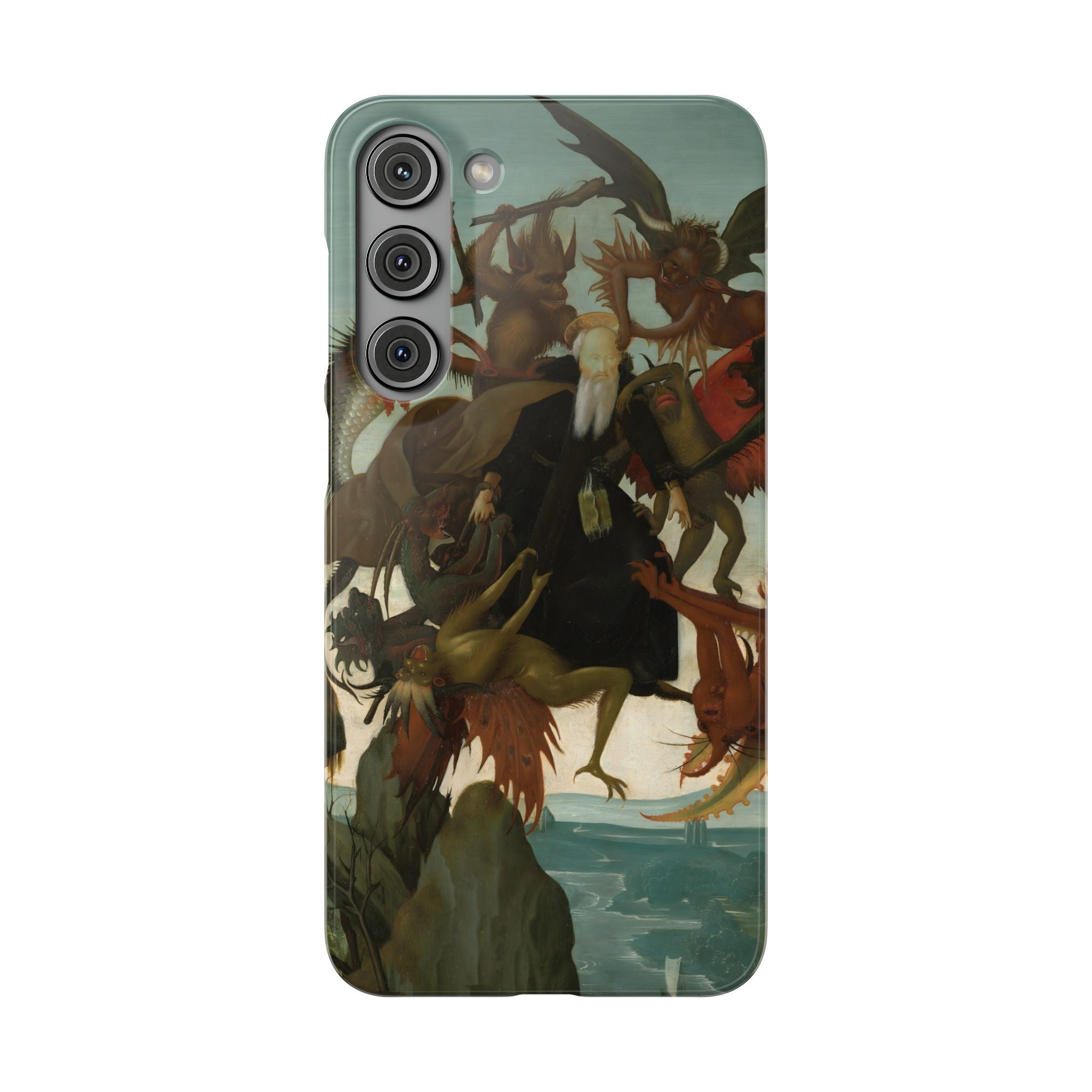 The Torment of Saint Anthony by Michelangelo Buonarroti - Samsung Slim Case