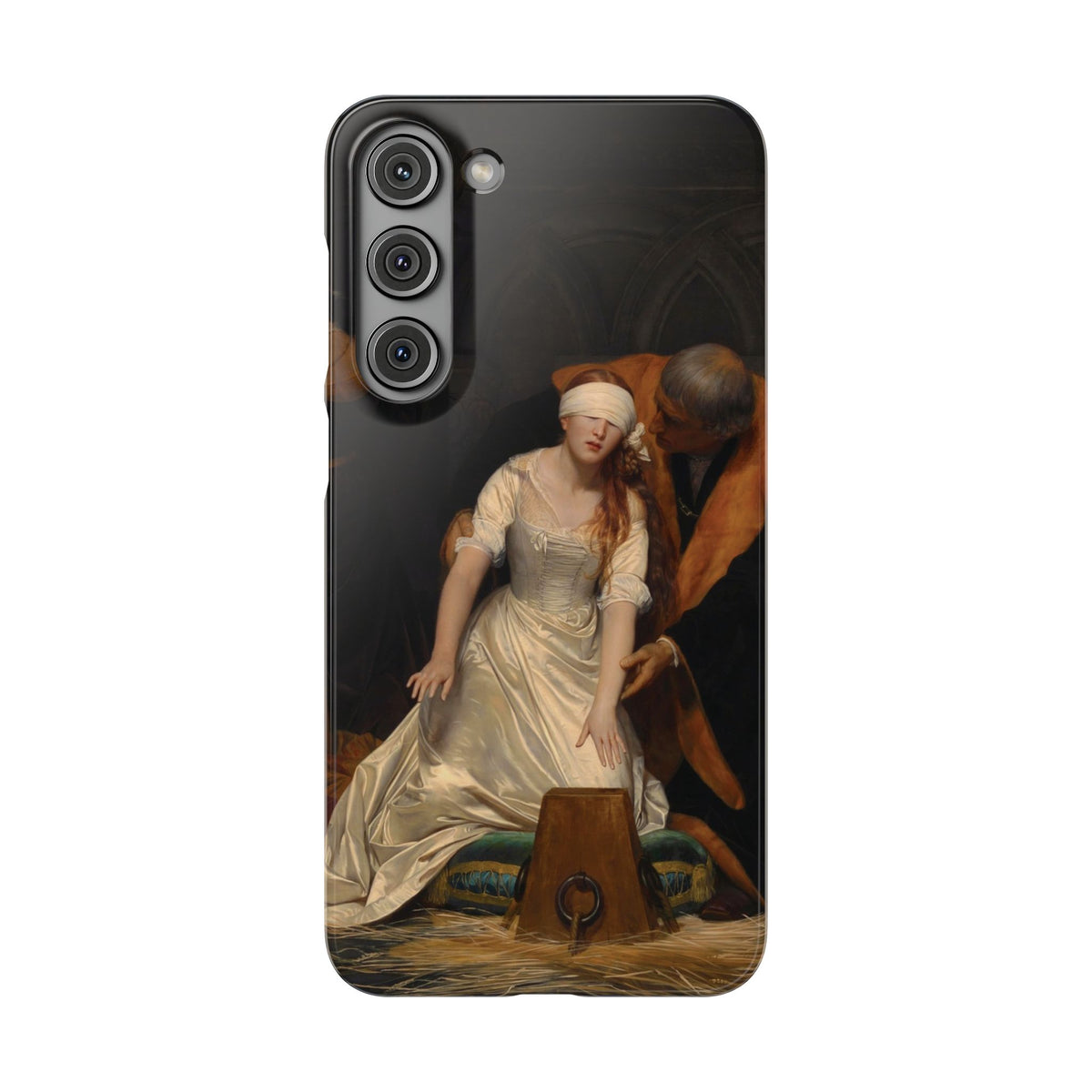 The Execution of Lady Jane Grey by Paul Delaroche - Samsung Slim Case