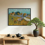 Lady with an Ermine by Leonardo da Vinci wall art hanging on a wall as elegant home decor.
