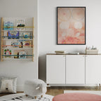 The Ten Largest, No. 9 – Old Age by Hilma af Klint wall art hanging on a wall as elegant home decor.